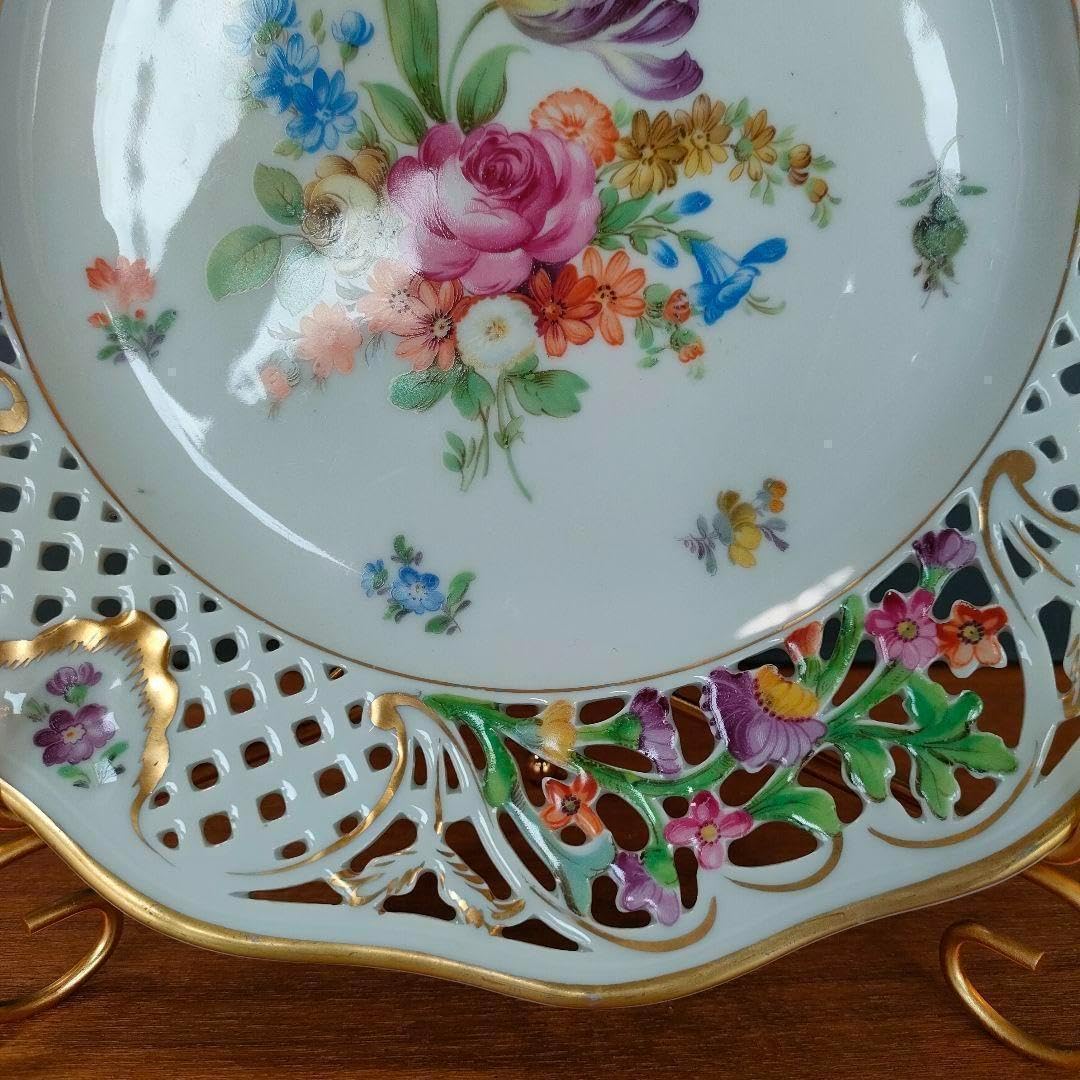 金彩エッジ メッシュ オープンワーク シューマン ババリア★26㎝ １級品 26㎝☆シューマン ババリア 金彩エッジ オープンワーク メッシュ 1級