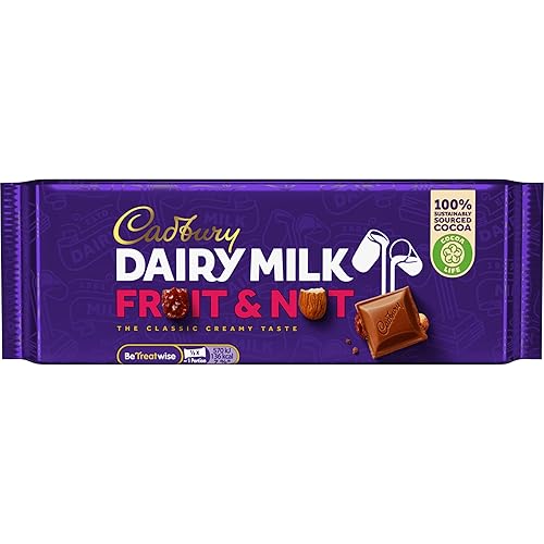 Cadbury Dairy Milk Fruta y nueces 6.35oz