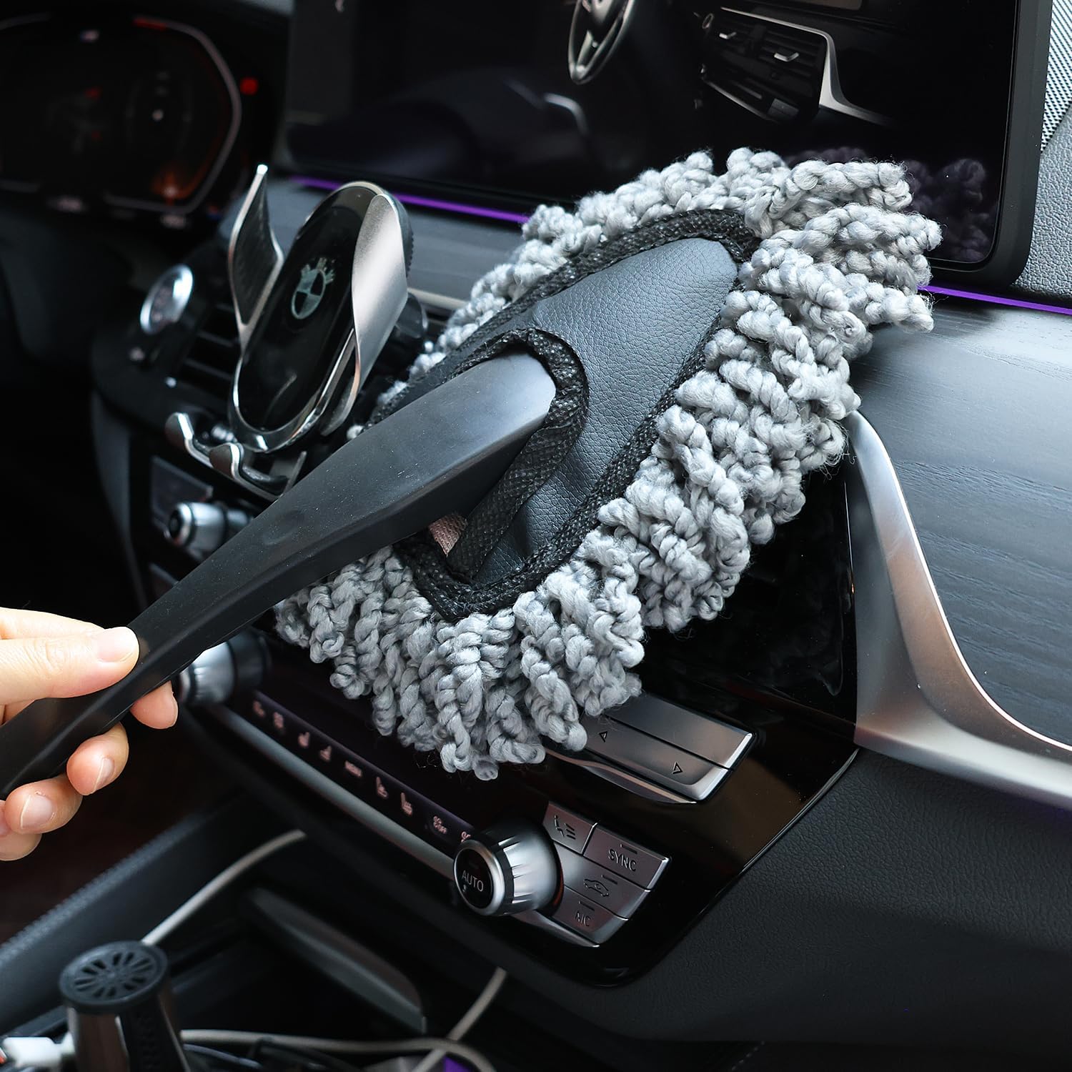 Super Soft Microfiber Duster Brush, Car Dash Cleaner, Cleaning Brush,