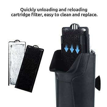 Amazon.com : REPTIZOO Turtle Tank Filter Aquarium Corner