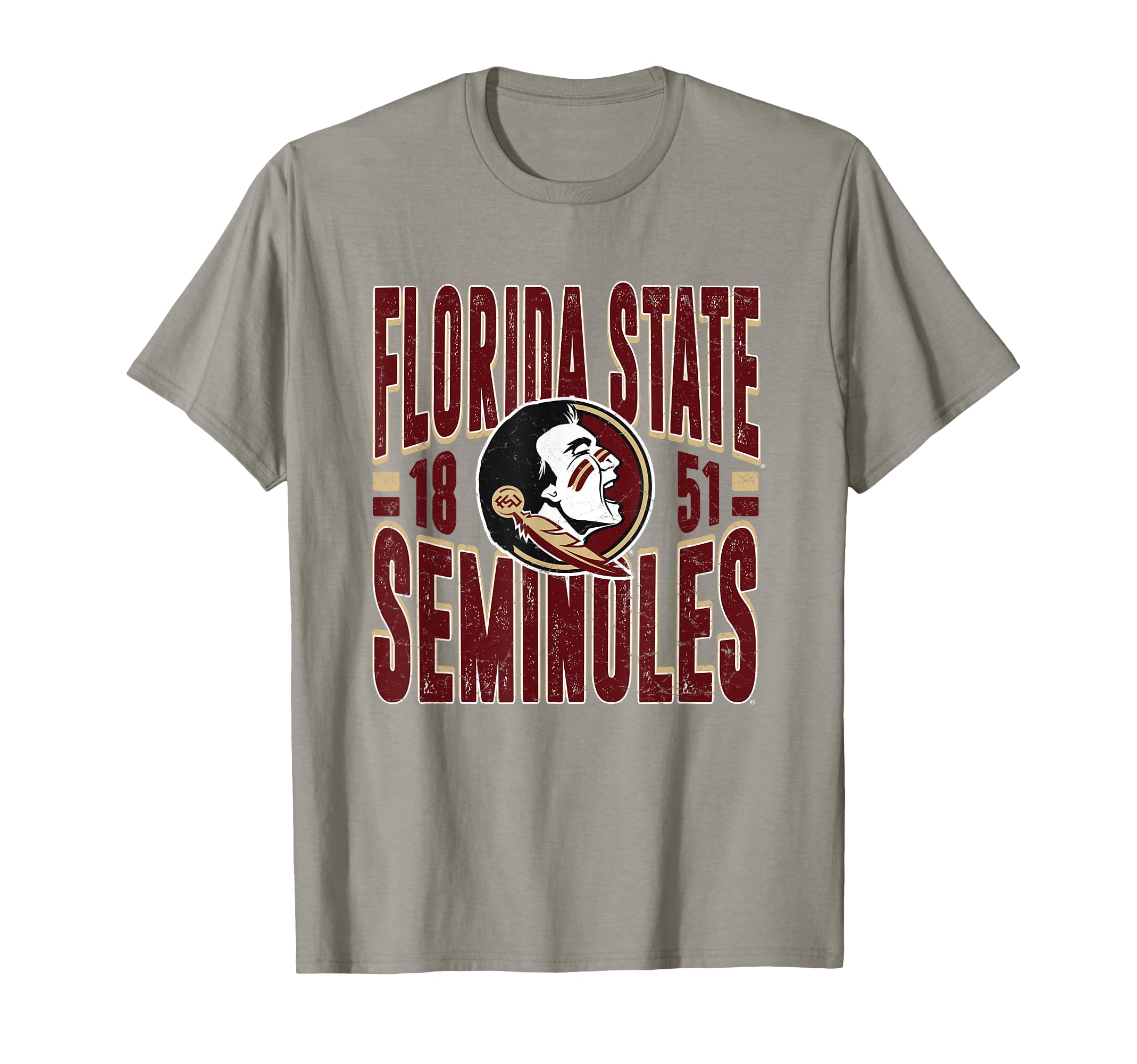 Florida State Seminoles Vintage 90's Retro Gray T-Shirt