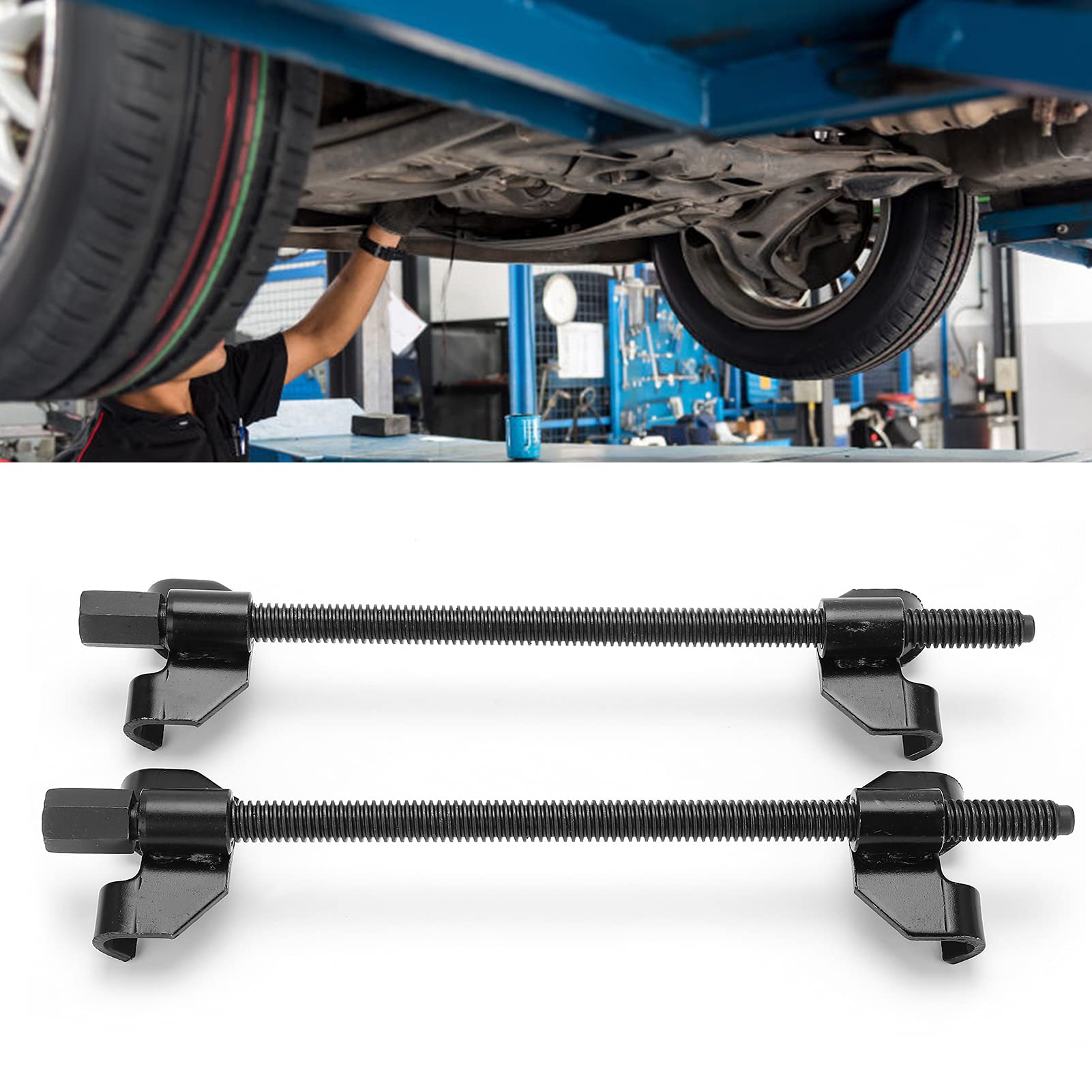Strumento di Compressione del Compressore a Molla Strut Professionista in Acciaio Forgiato per la Riparazione di Auto Automatiche