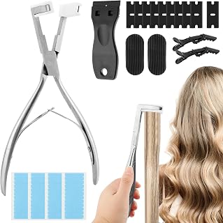 Tape in Hair Extension Tools Kit, for Salon Home DIY Hair Extensions