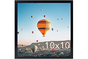 10x10 Picture Frame Black: Wall Décor for Your Precious Moments