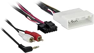 Axxess AX-TOY28SWC Steering Wheel Controller Add-On Harness with RCA and 28-Pin Connector for Toyota Vehicles