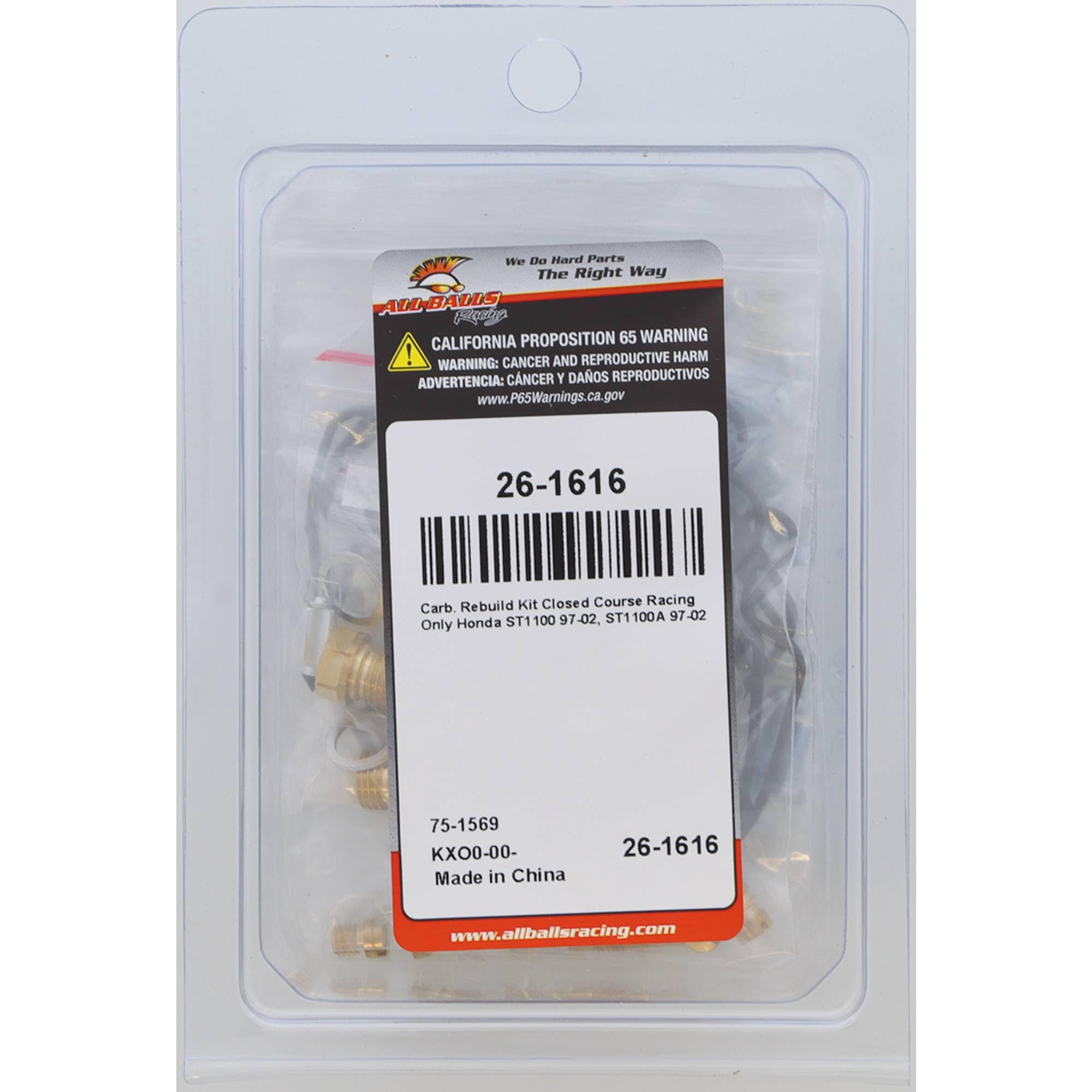 Carburetor Repair Kit For Honda ST1100 / ST1100A 1997-2002 – Sledpartsguy