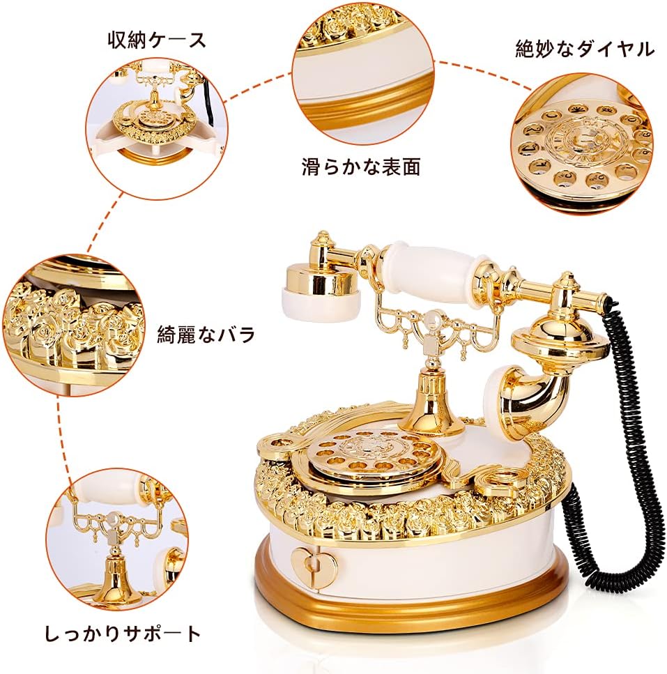 G T H325 アクセサリーケース オルゴール 小物用引出し付置き時計 正規品送料無料 オルゴール