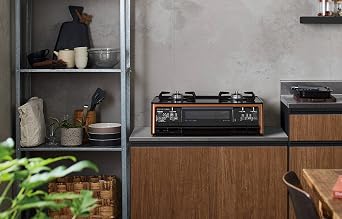 Paloma PA-F99WCV-R Grand Chef Premium Gas Stove for City Gas 13A, Right High Heat, Includes La Cook Grand