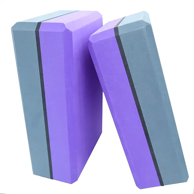 VLFit EVA Foam Yoga Blocks Set of 2 - Stable & Non-Slip for Yoga & Pilates