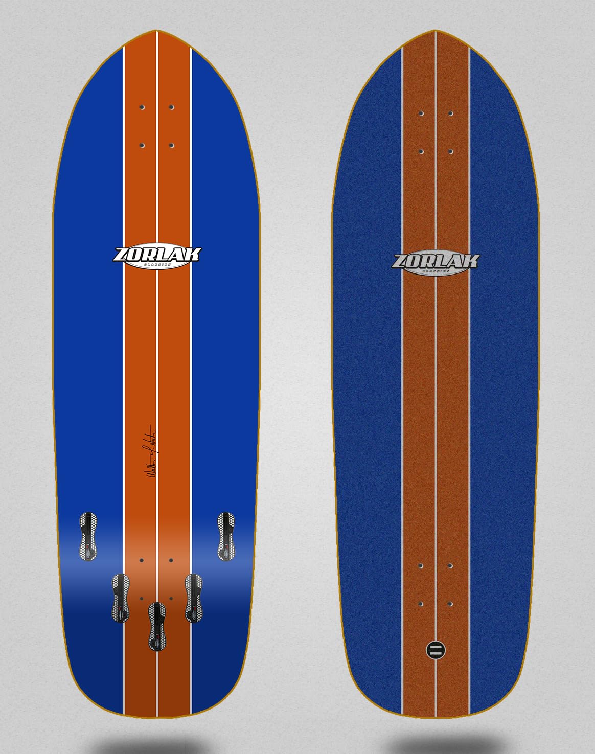 Zorlak surfskate Deck Tabla monopatin Skate Skateboard - Gardel 33.5 Hill