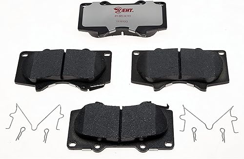 Raybestos Element3 EHTTM - Juego de pastillas de freno de cerámica delanteras de repuesto para modelos seleccionados de Toyota 4RunnerFJ