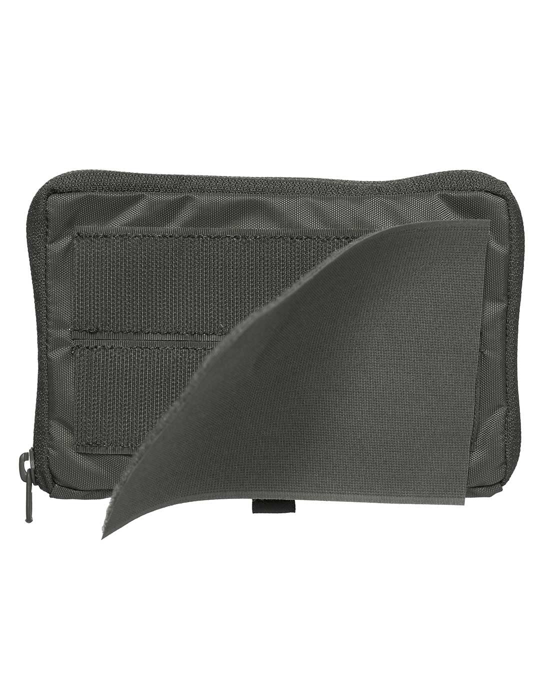 Tasmanian Tiger TT Mesh Pouch Set VL Plecak Organizer z siatką Dodatkowe kieszenie w 3 rozmiarach z tyłu na rzepy, Szary tytanowy, 16 x 10.5 x 1.5 cm, Organizer kieszonkowy