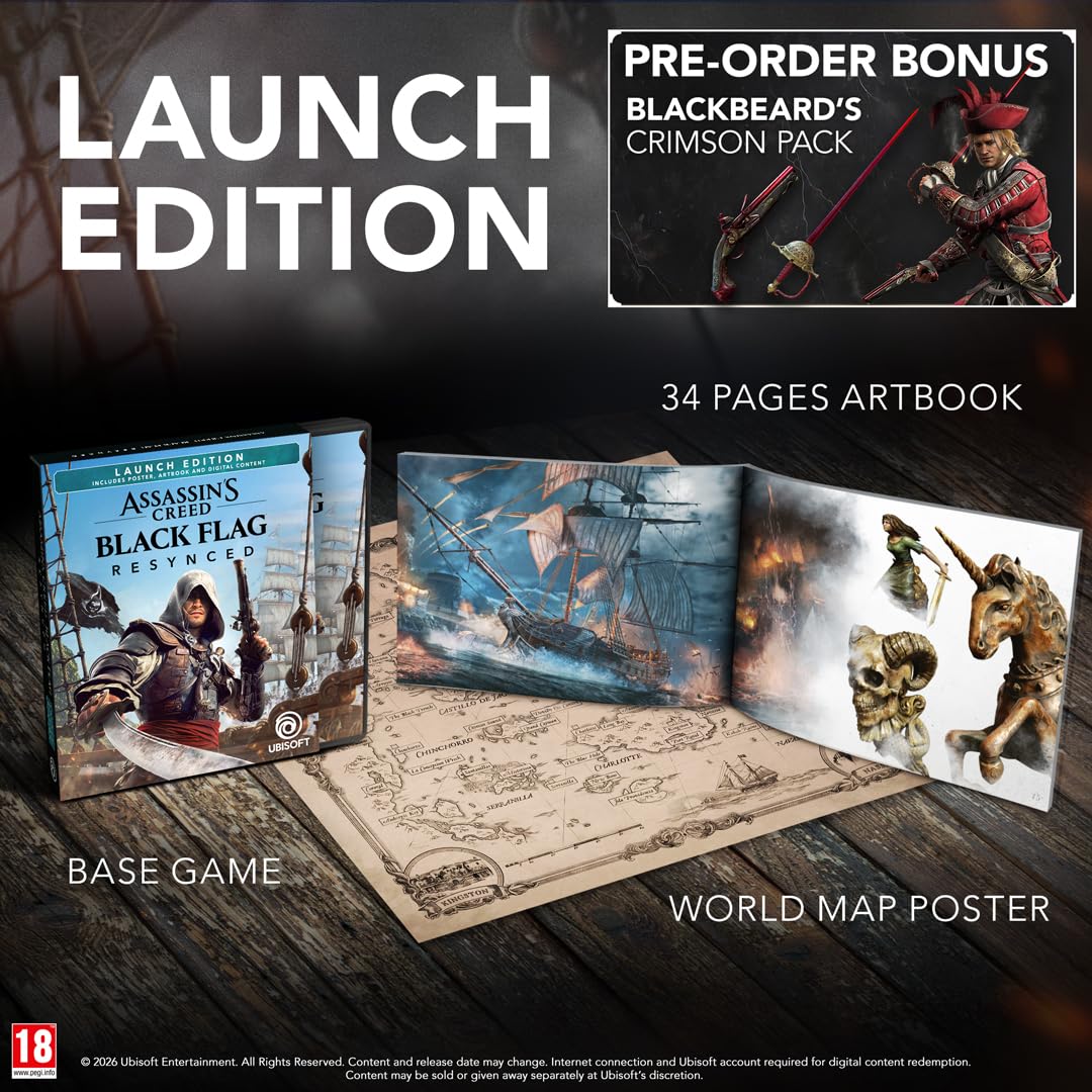 Assassin's Creed Black Flag Re-Synced Launch Edition (PS5) — view 2