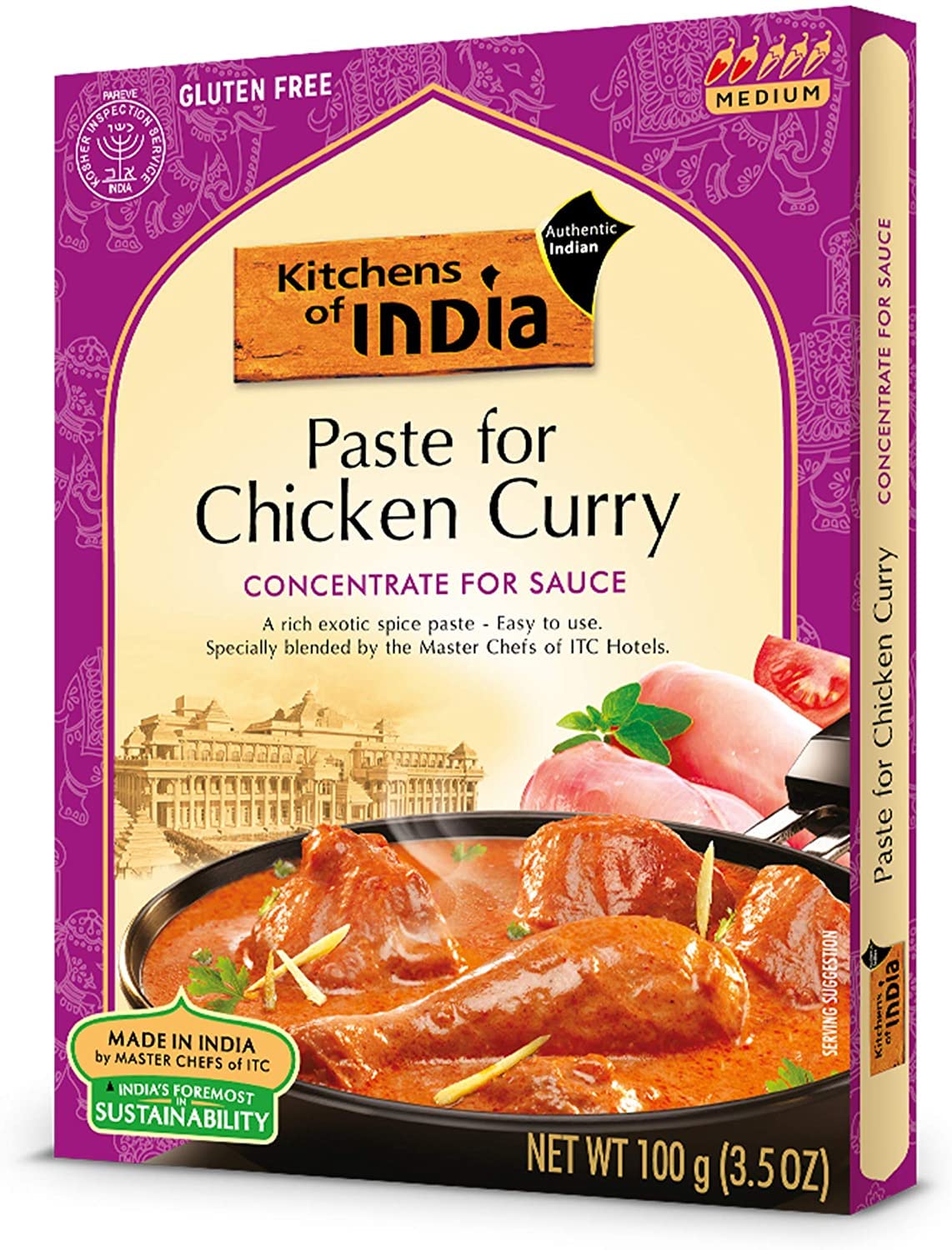 Curry de poulet Kitchens Of India pâte pour dîner rapide - 8