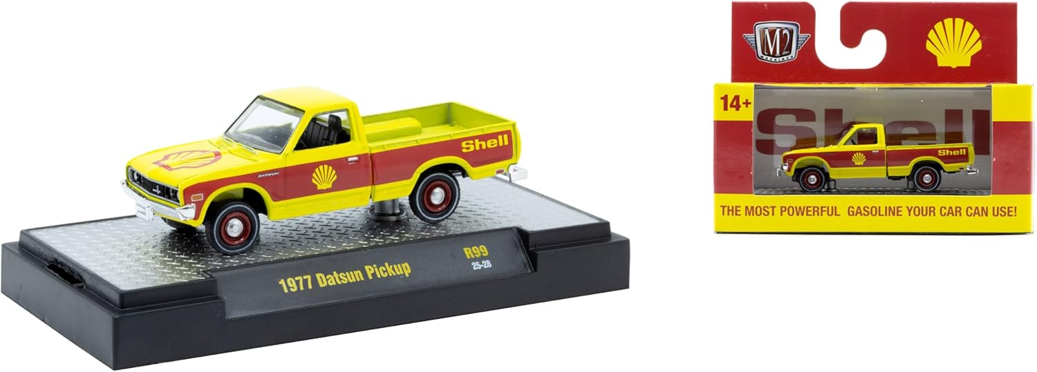 Auto-Thentics 6 Piece Set Release 99 in Display Cases Limited Edition 1/64 Diecast Model Cars by M2 Machines 32500-99