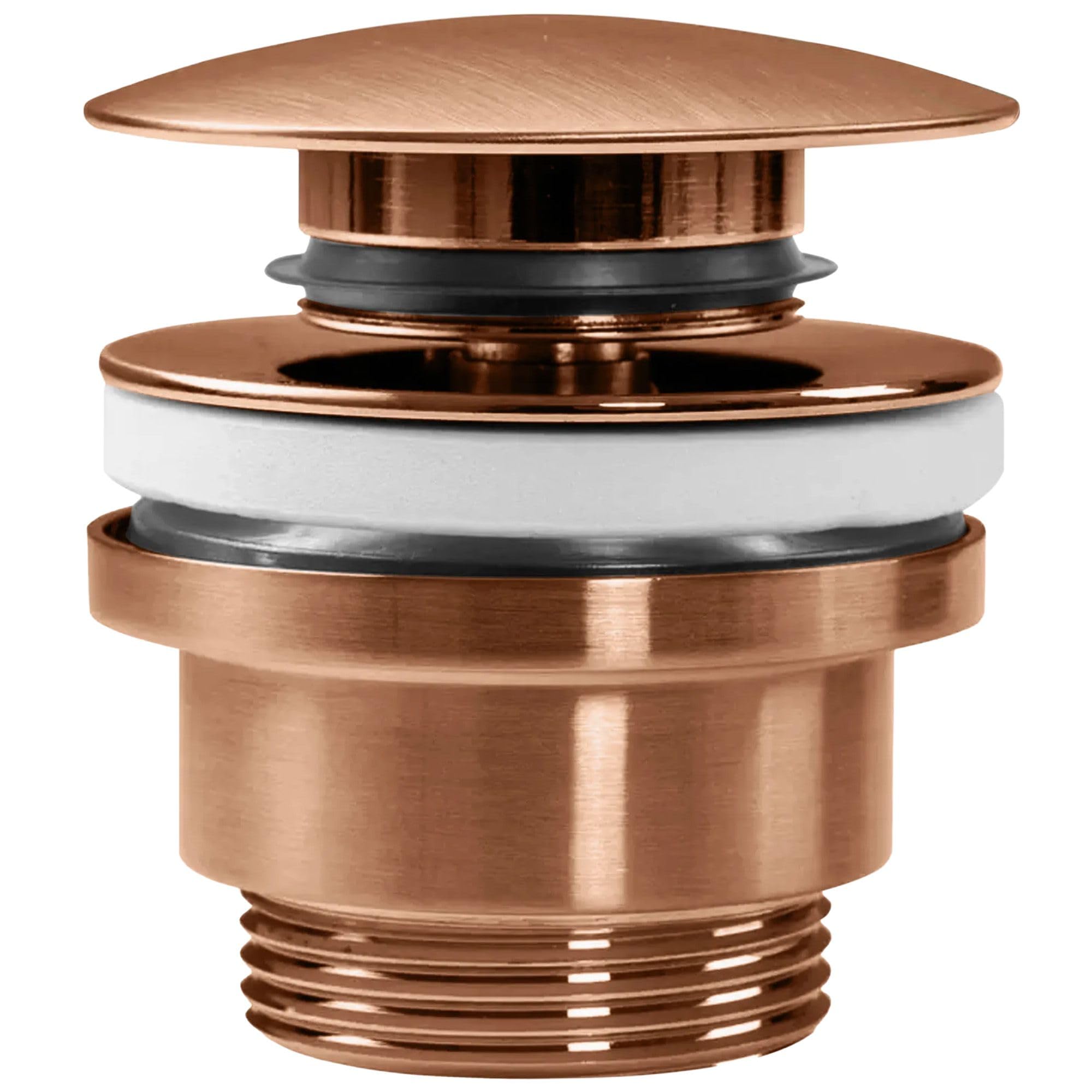 REA TAPÓN DE Lavabo KLIK-KLAK Corcho Hecho DE Material Duradero (Cobre Cepillado)