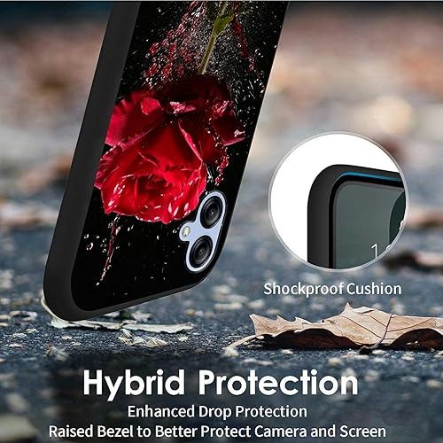 Miniatura 636 de Funda protectora para Samsung Galaxy A13 5G/A04S para Samsung Galaxy A13 5G/A04S, funda de silicona TPU suave con calavera de rosa, diseño elegante