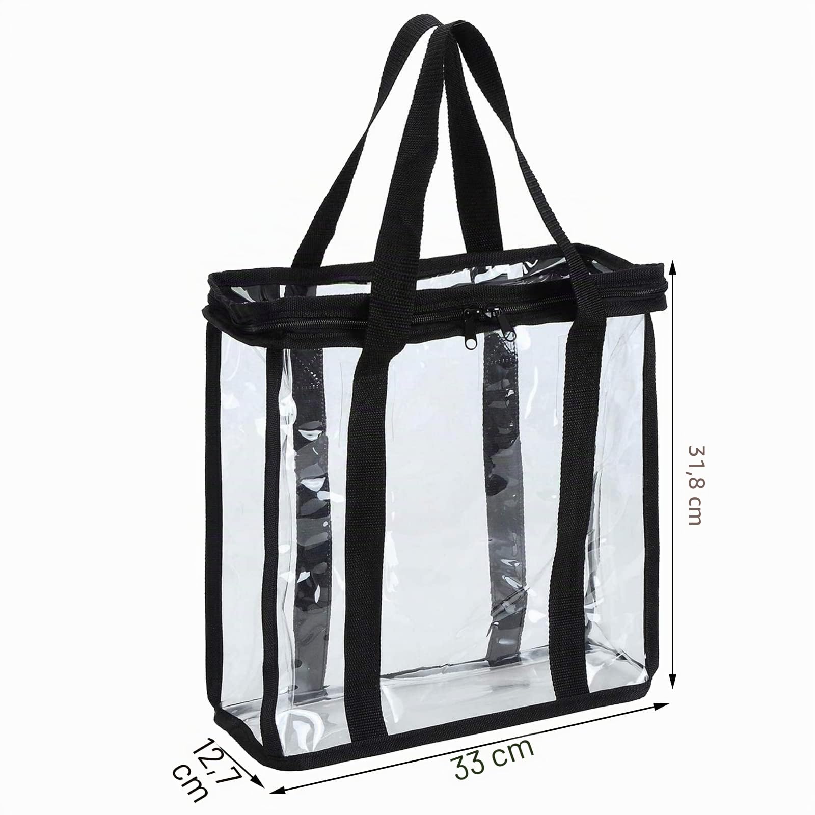 Fasmov Lot de 4 Sacs de Rangement pour disques vinyles pouvant contenir jusqu'à 144 Albums (36 Chaque Sac)