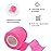 24 Pack Self Adhesive Bandage Wrap 2 Inch, Athletic Elastic Non Woven Cohesive Bandage for Sports, First Aid Medical, Wrist, Ankle Sprains, Swelling and Vet Wrap (Hot Pink)