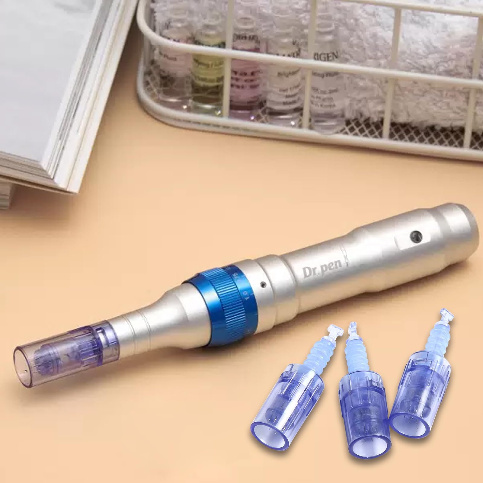 30 Piezas Agujas Dermapen Microneedling,36 Pin Micro Aguja Microagulhas Agulhas De Repuesto para Microneedling Derma Pen Regular Microneedle para Antienvejecimiento Rejuvenecimiento Arrugas(Bayoneta)