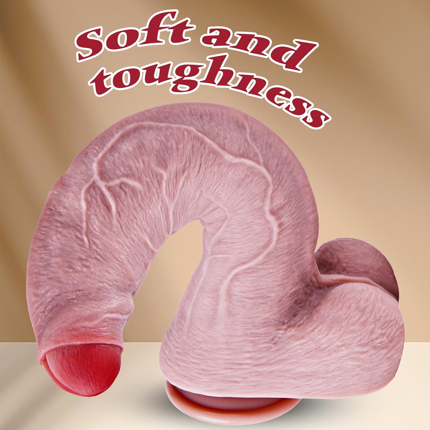 12.6-Inch Giant Realistic Uncut Dildo,2.8-Inch Extra Large Thick Silicone Foreskin Dildo with Big Suction Cup,XXL Huge Long Penis,Curved G-Spot and Wide Anal Fat Plug Adult Sex Toy for Advanced