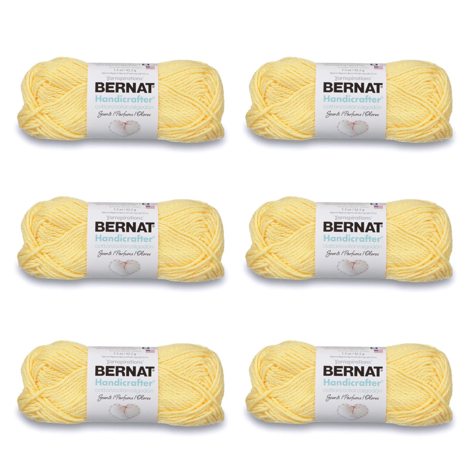 Pelotes de fil en coton Bernat parfum vanille pour créer vos accessoires de cuisine
