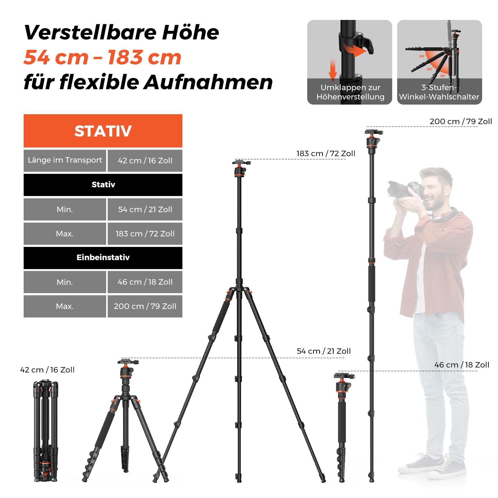 NearStream VM33 3er-Pack Multi-Kamera-Live-Streaming-Set, 3 drahtlose Streaming-Kameras mit Stativ, Superklemmen und Tablet-Halterung für Kirchen, Sportveranstaltungen, Podcasts, Interviews und Events