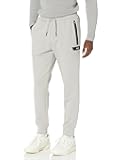 mens Sporty Tape Design Regular Fit Cotton Sweatpants