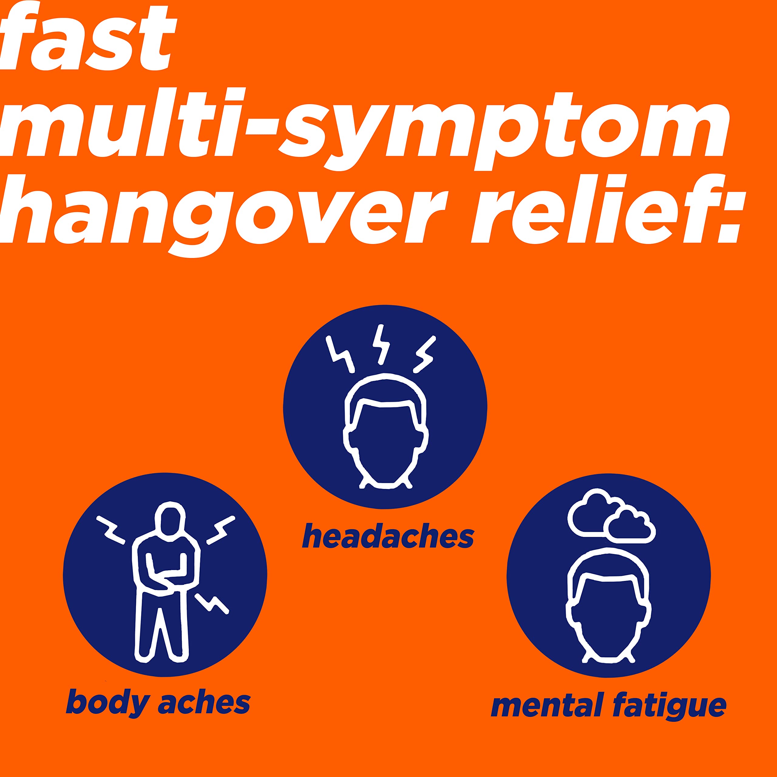 Buy AlkaSeltzer Hangover Relief Effervescent Tablets Formulated for