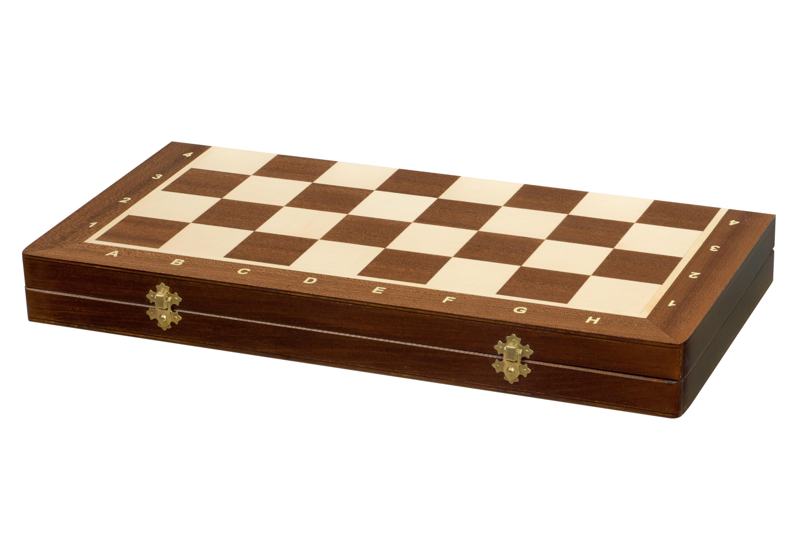 Sunrise Chess - Scacchi da Torneo "Timeless German Knight Staunton" Nr. 6 - Set in Legno