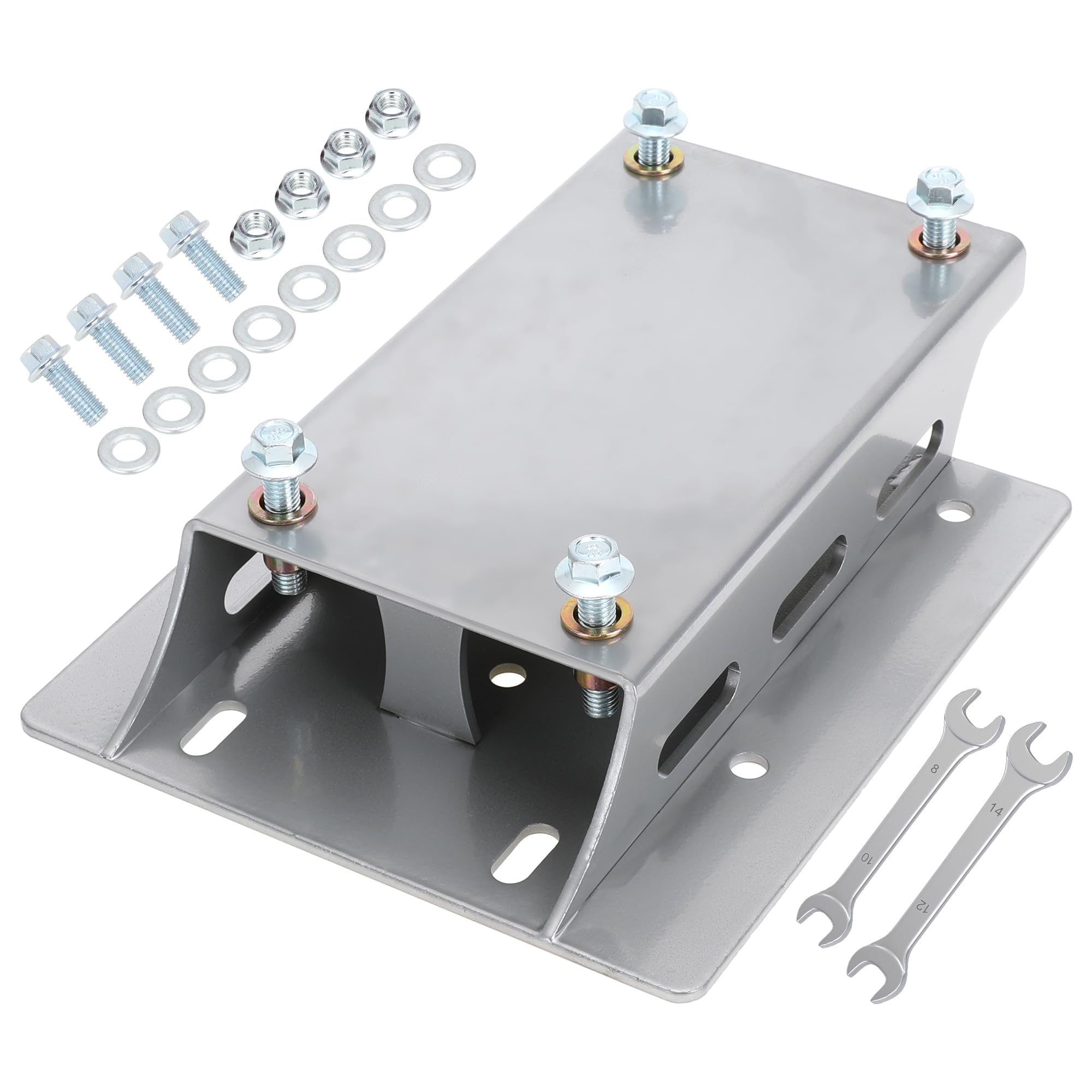 YOXUFA 212cc Torque Converter Motor Engine Riser Plate Assembly for Predator 212 224cc Coleman CT200U BT200X Baja Warrior Massimo MB200 Mini Bike GX160 GX200 196cc 6.5hp Engine Go Kart Parts