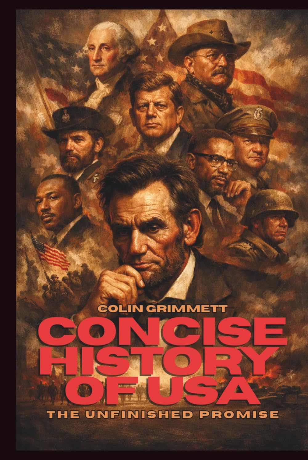 Concise History of USA - The Unfinished Promise: A Nation Built on Argument (History is Fun)