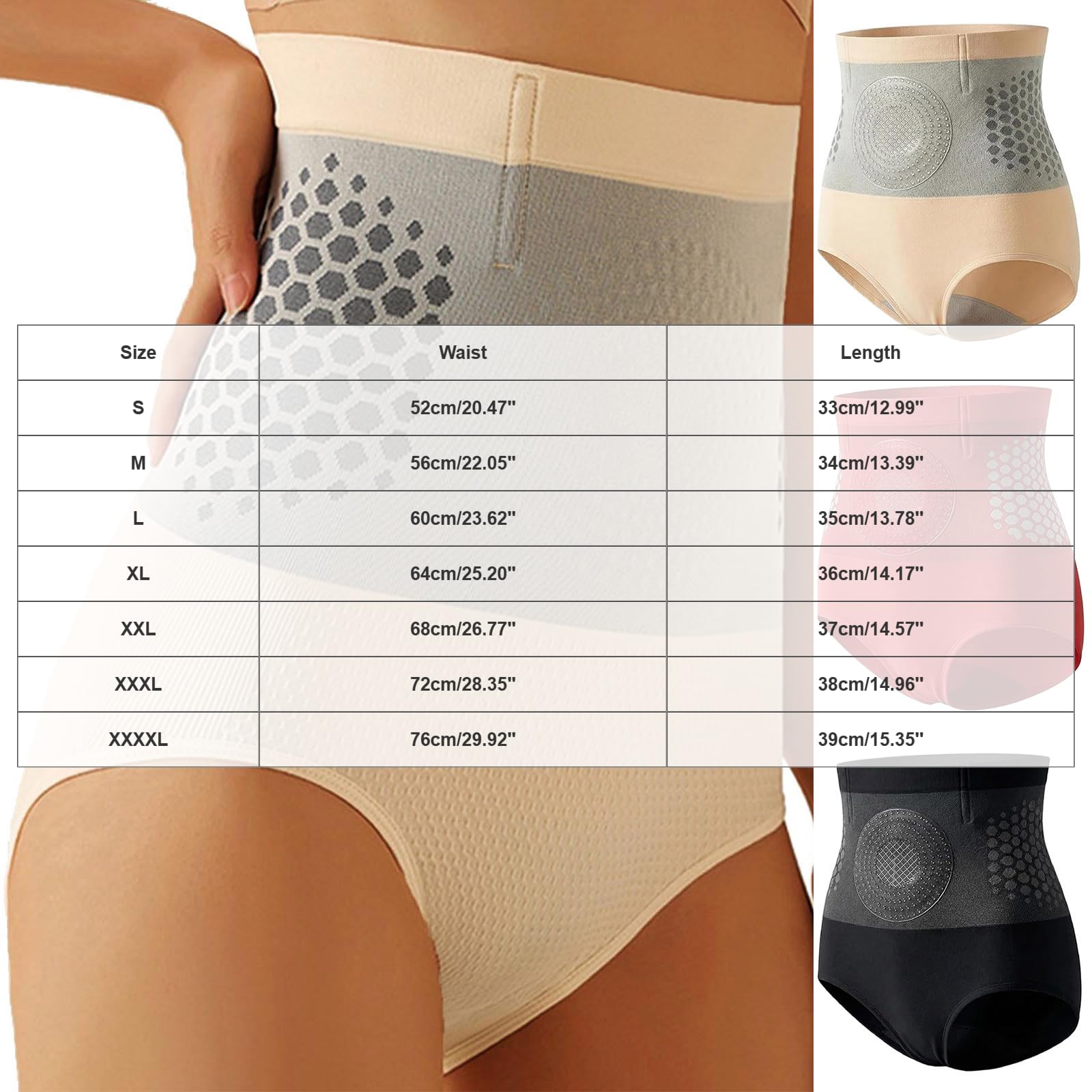 Pantalones Cortos Termogénicos Reductores De Grasa, Pantalones Cortos Reductores 4 En 1, Faja Moldeadora De Cintura Alta para Mujer moldeadores Cuerpo con Control Barriga Cintura Alta para Mujeres