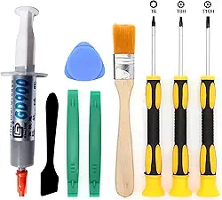 Pasta Térmica Prata 7g + Kit Chave Torx Para Abrir Consoles