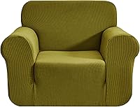 Vista 377 de CHUN YI - Funda elástica para sofá (7 piezas), funda para sofá de 3 plazas con tres respaldos y cojines separados con banda elástica, tela jacquard