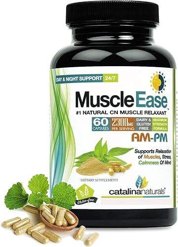 Relajante de día o de noche - 2300 mg de fuerza máxima con glicinato de magnesio - 60 cápsulas