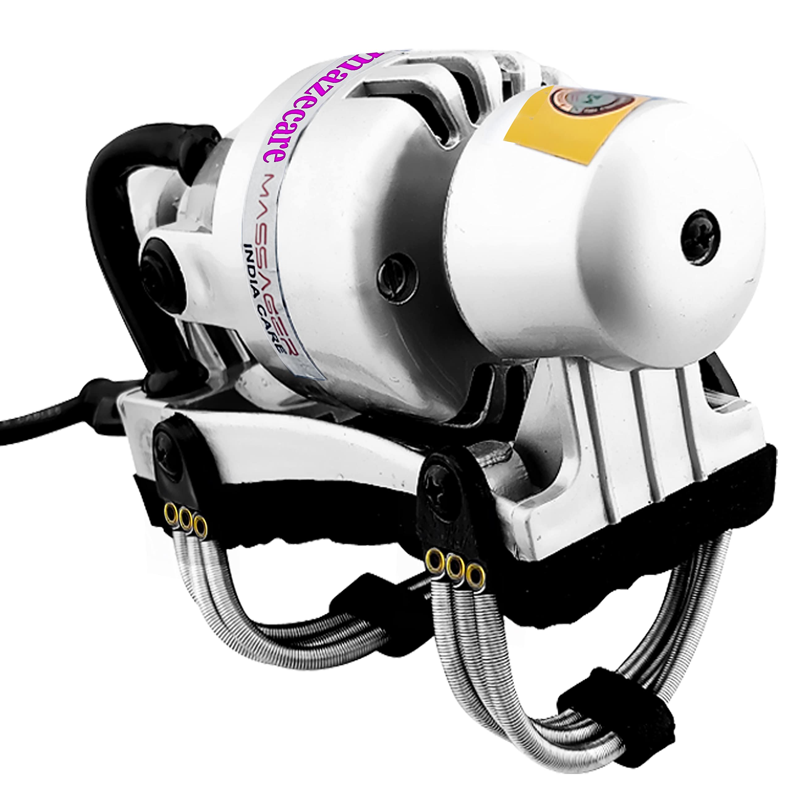 Professional Dual Speed Powerful Light Weight Massager For Full Body, Head, Neck Pain Relief For Men&Women (Silver-Massager01_Silver)