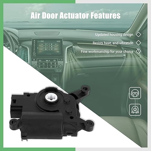 Vista 604 de SCITOO Reemplazo de actuador de puerta de mezcla de calentador HVAC para Ford F-150 2004-2008, para Ford para Lobo 2004-2008, para Lincoln para Mark