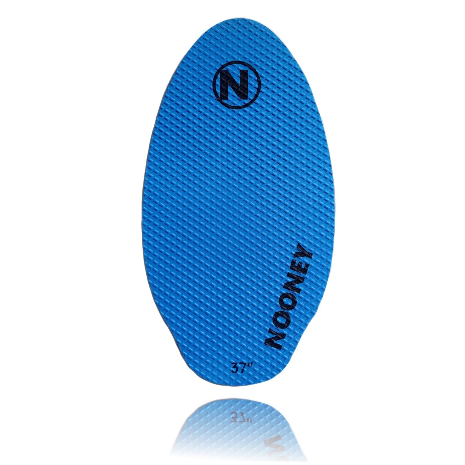Nooney Skimboard aus Echtholz mit Anti-Rutsch-Deck Pad blau