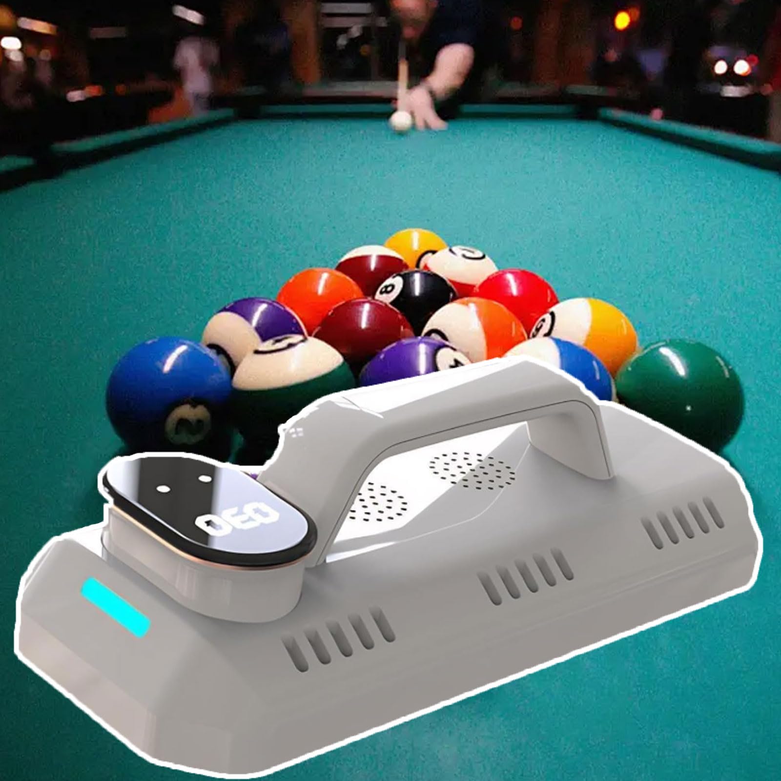 Plancha para mesa de billar con pantalla táctil y cable de 4 m para salas de juegos