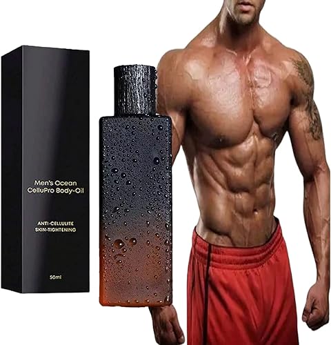Miniatura 8 de Aceite corporal oceánico para hombre, aceite orgánico de masaje anticelulítico con colágeno, perfume de aceite corporal oceánico para hombres,