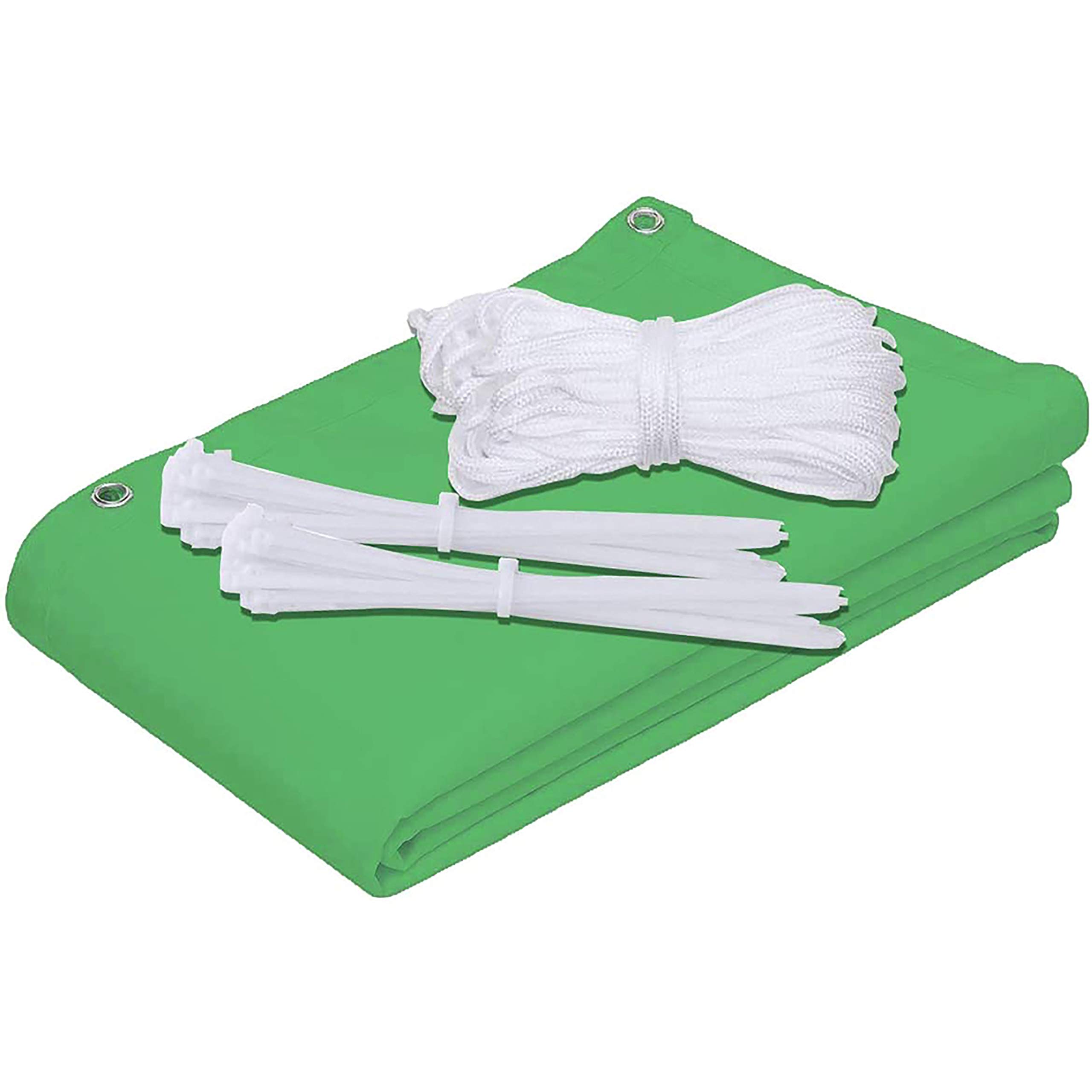 Telo frangivento per balconi Paravento Frangivento Balcone, 160/㎡, Traspirante Resistente alle intemperie, per Ringhiera Protezione Balcone - Verde 0.9x6.5m
