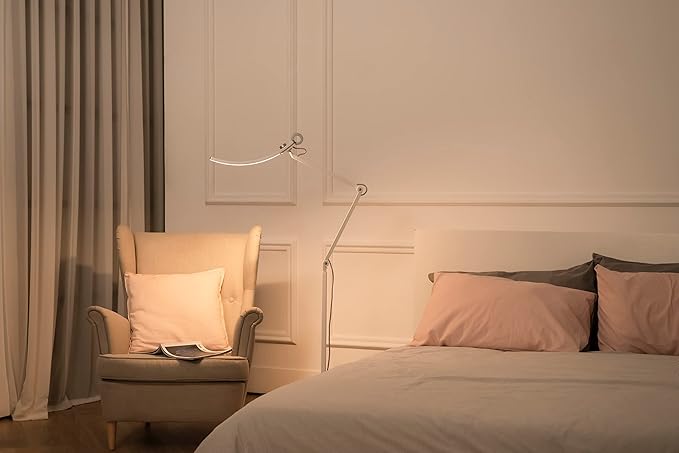 BenQ BenQ WiT Vloerstandaard voor e-reading bureaulamp, 78,8 cm, staal, wit, eenvoudige installatie, stabiel, hoge kwaliteit photo 3
