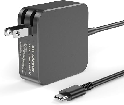 65W USB C Charger Compatible with Microsoft Surface Pro 12 2025 11 10 9 8 7 6 5 4 3, Surface Pro X, Surface Laptop 7 6 5 4 3 2 1, Surface Book 3 2 1, Surface Go 3 2 1 Power Adapter