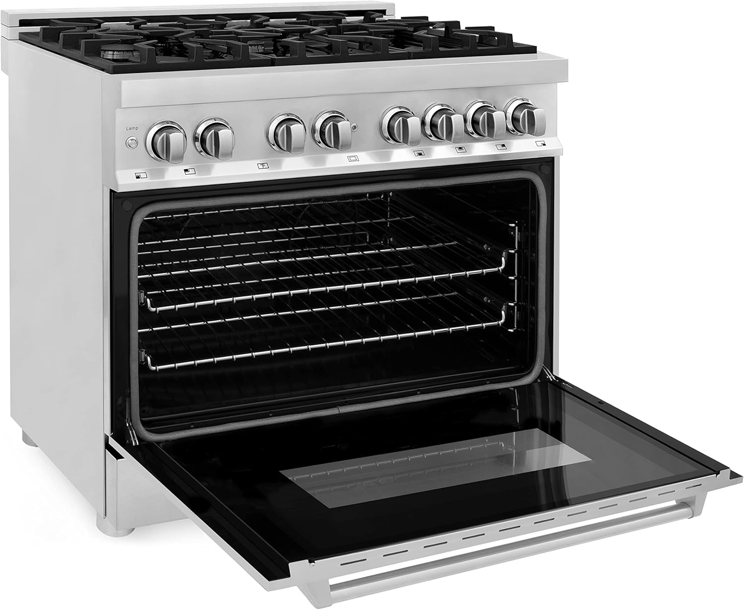 Buy ZLINE 36 4.6 cu. ft. Dual Fuel Range with Gas Stove and Electric