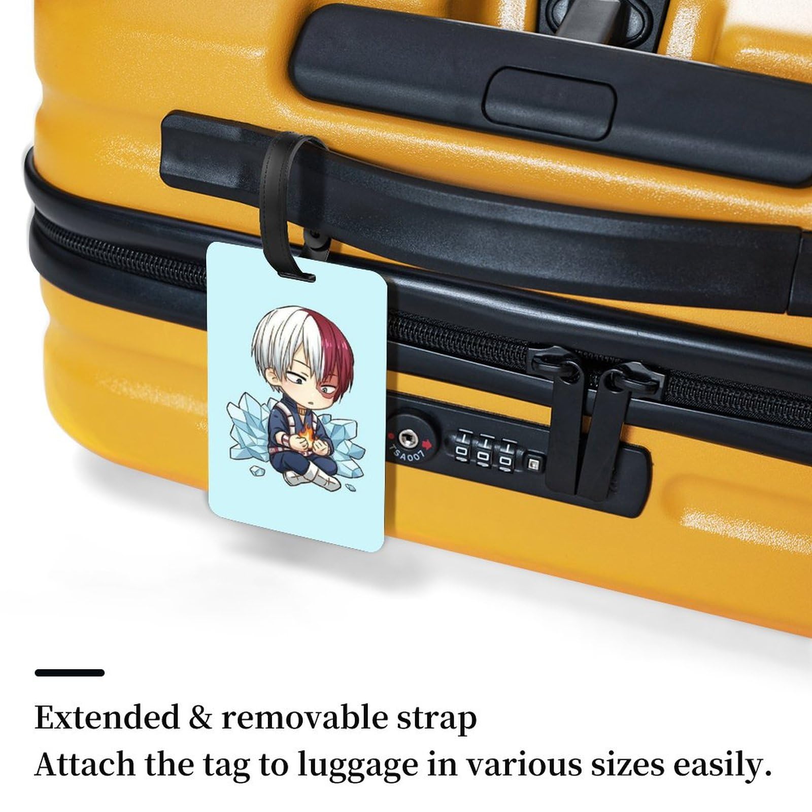 Amazon.co.jp: 轟焦凍 ヒロアカ 荷物タグ ネームタグ バッグタグ