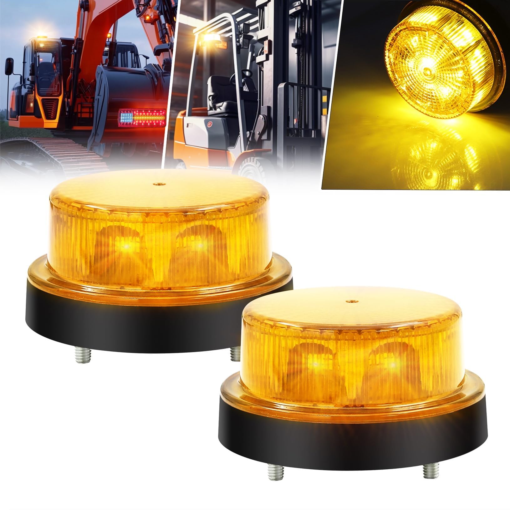 Feu Stroboscopique D'urgence Pour Voiture – Rotatif, Indicateur De Trafic, LED