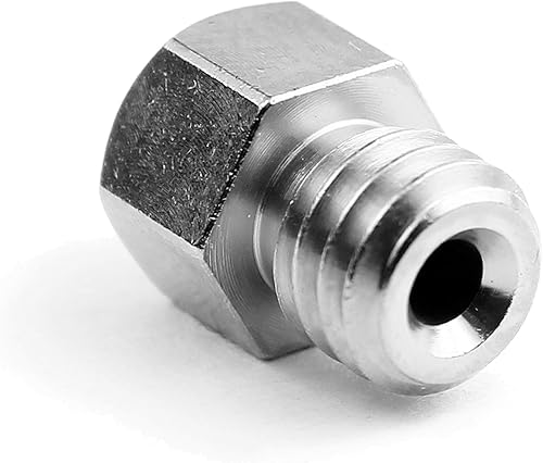 Miniatura 3 de Microswiss MK8 - Boquilla de acero chapado A2 resistente al desgaste (MakerBot, CraftBot, Creality, CR10, Ender 3, Ender 5, Tevo Tornado) 0.016 in