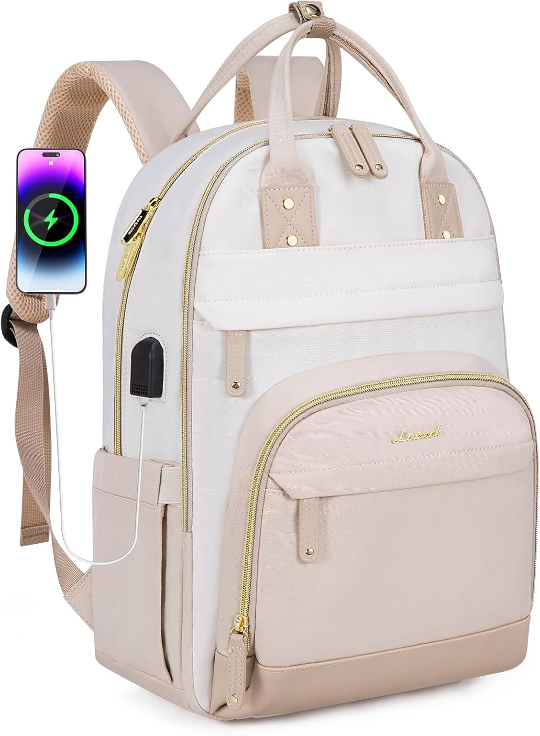 Beige White-grey Pink