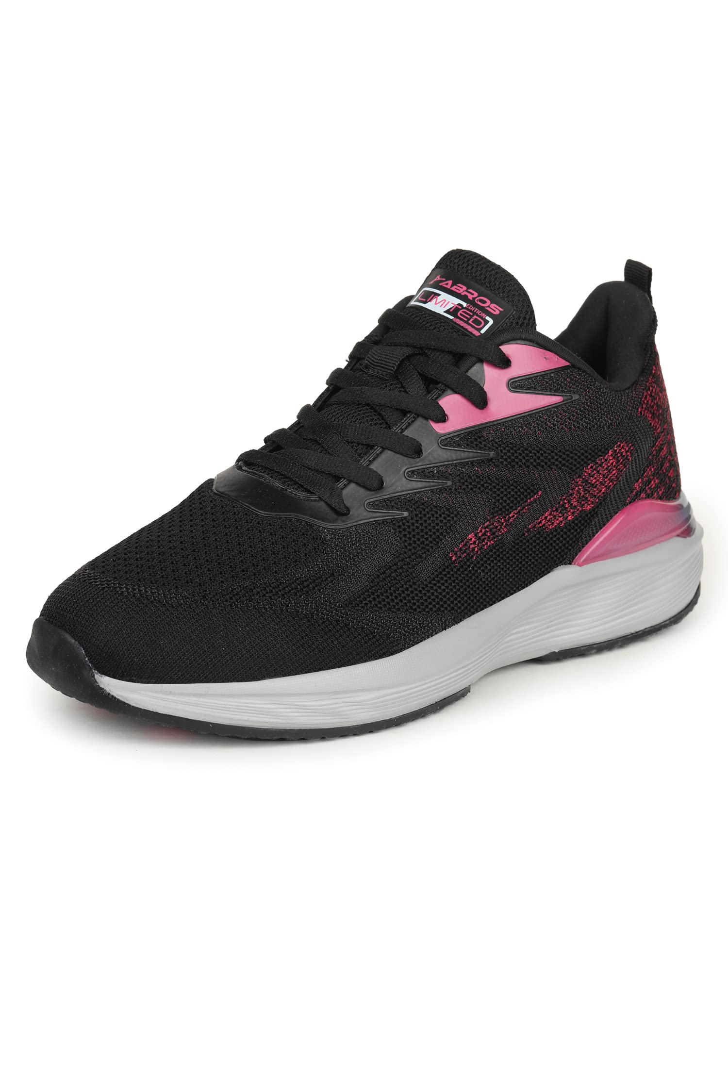 ABROS Womens Morella ASSL1248 Sports Shoes_Black/Fuchsia_7UK (B0BQ6Z1L69) Amazon Price History, Amazon Price Tracker